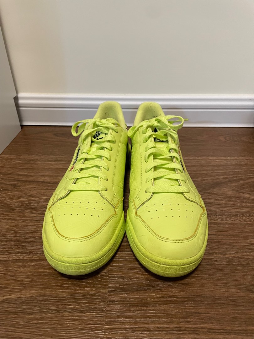 Adidas continental new arrivals 80 jaune fluo