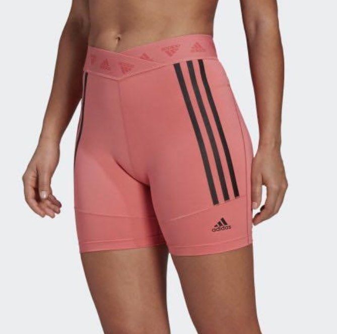 Red adidas bike shorts online