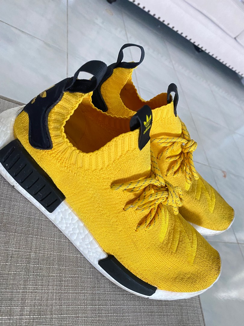 Adidas nmd store r1 primeknit yellow