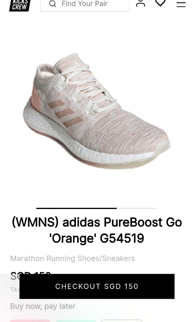 Pure boost go w outlet