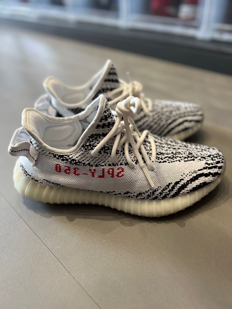 Yeezy zebra cheap authentic