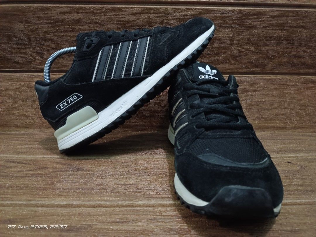 Adidas zx hot sale 750 black