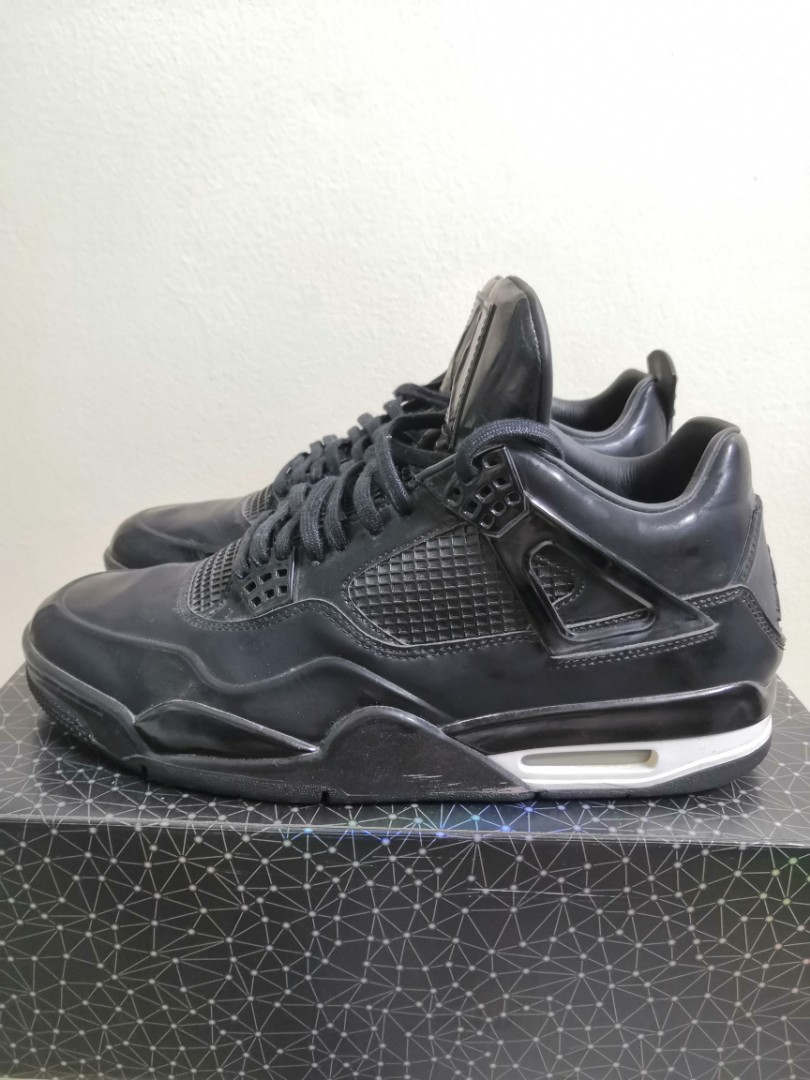 Air Jordan 4 Retro '11lab4 - Black' (US 11), Men's Fashion, Footwear ...