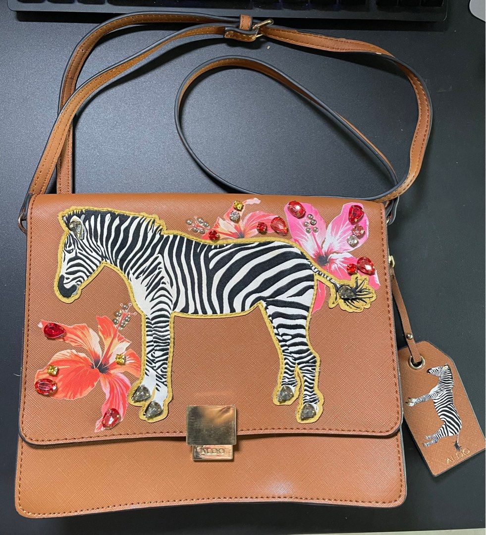 Aldo discount zebra bag