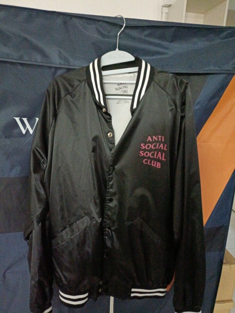 Anti social social club parker jacket Men s Fashion Tops Sets
