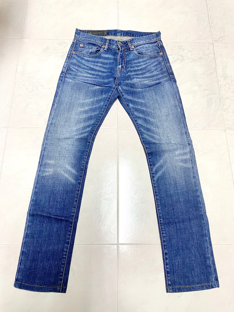 Armani Exchange AX Skinny Jeans, Men's Fashion, Bottoms, Jeans on Carousell