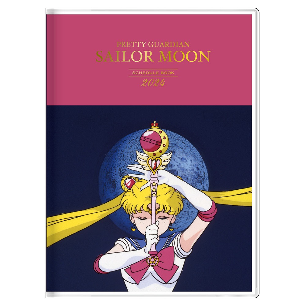 PO Authentic 2024 Sailor Moon Planner Book, Schedule Book (B6) from