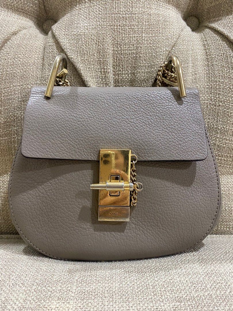 Chloe drew mini motty grey clearance