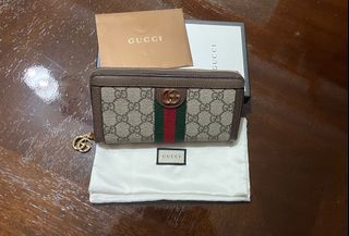 Authentic Gucci Ophidia Zip Wallet