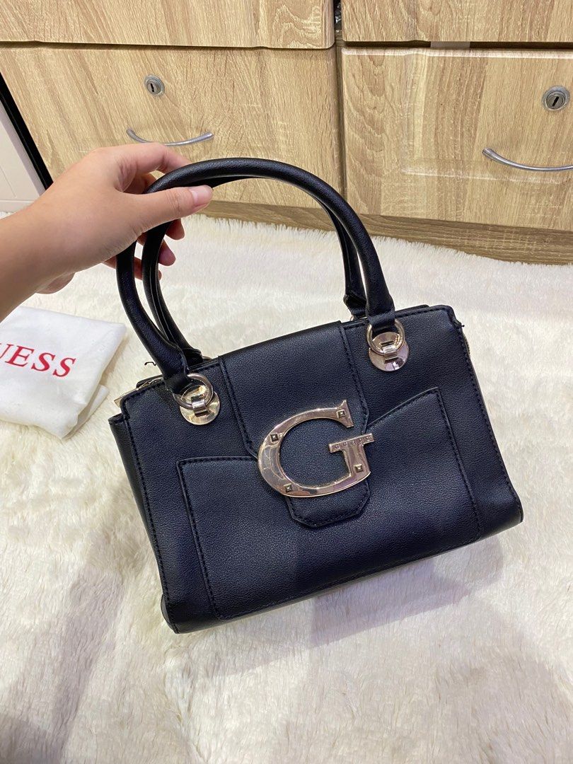 Authentic Guess Camila Handbag in Black