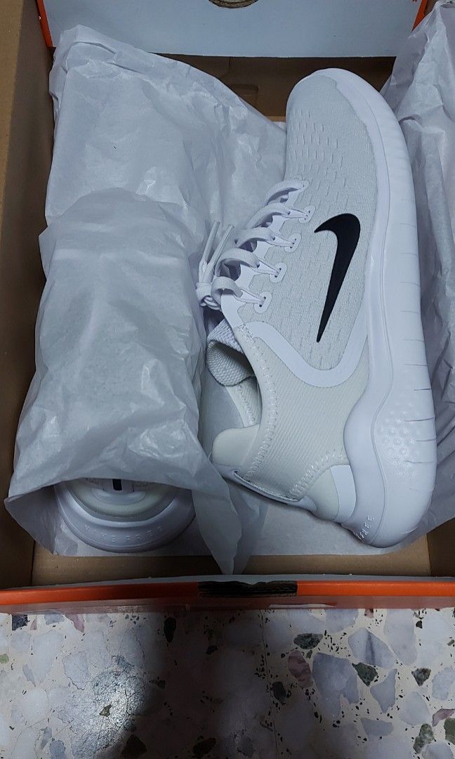 Authentic Nike Free RN 2018 Running Shoes White