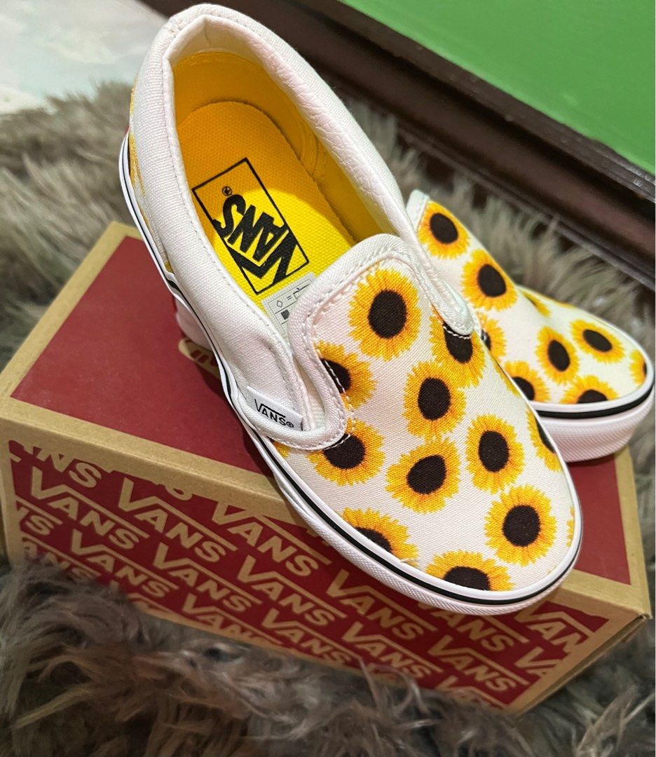 Sunflower yellow vans hot sale