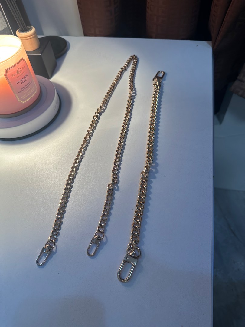 Bag Chain Strap Rose Gold Women s Fashion Jewelry Organizers