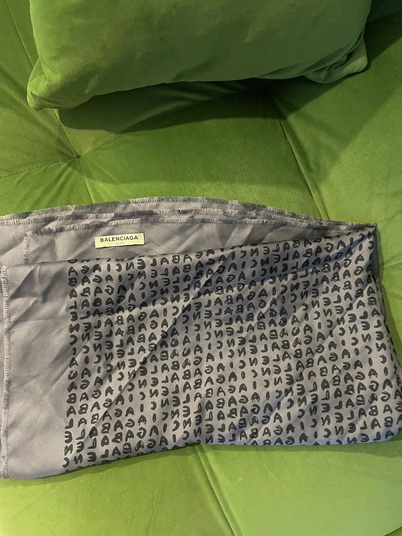 silk balenciaga scarf