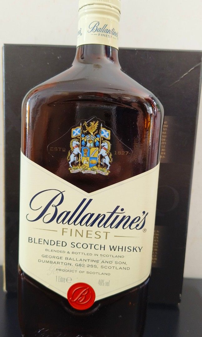 [ 吉酒樽 ] BALLANTINES FINEST BLENEDED SCOTCH WHISKY 威士忌 1支, 名牌, 飾物及配件 ...