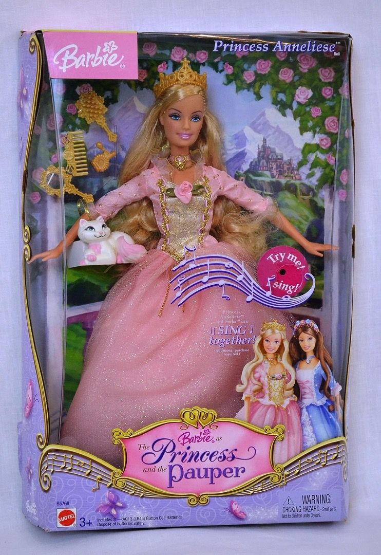 Barbie princess anneliese doll 2025