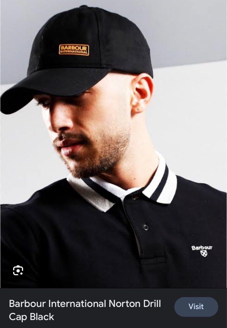 Barbour international cheap norton drill cap