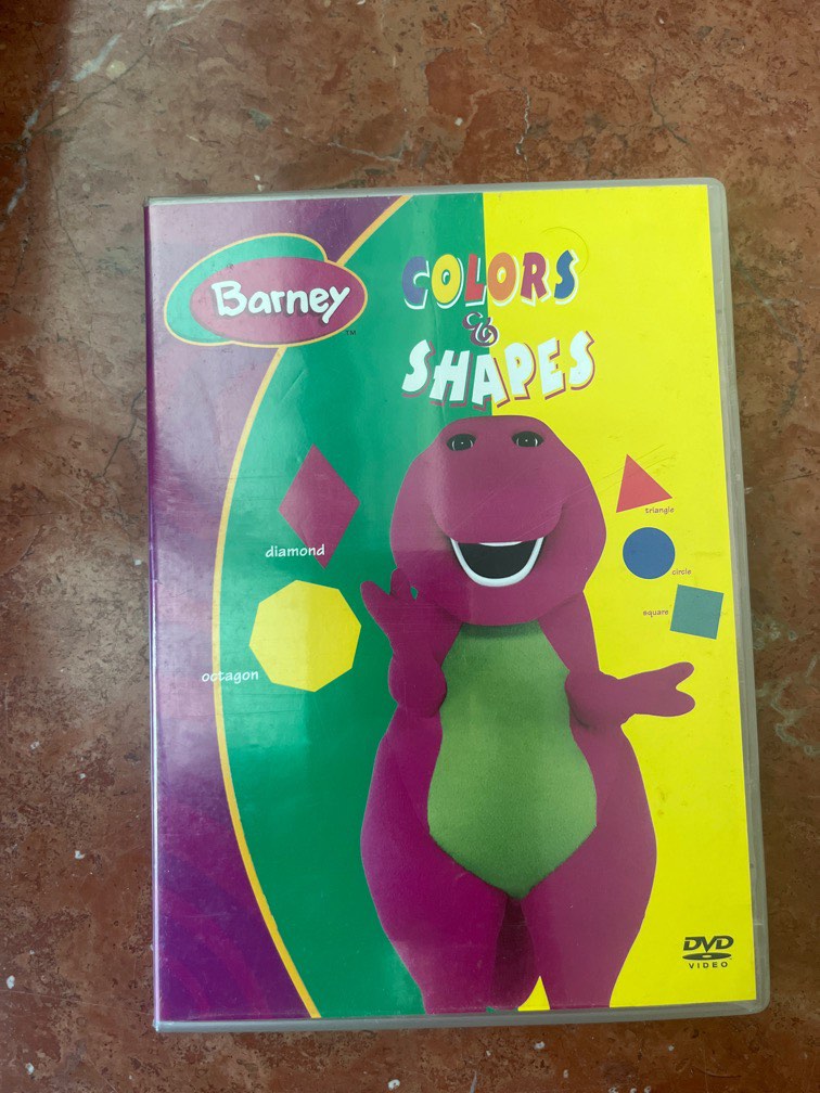 Barney Colors and Shapes, Hobbies & Toys, Music & Media, CDs & DVDs on