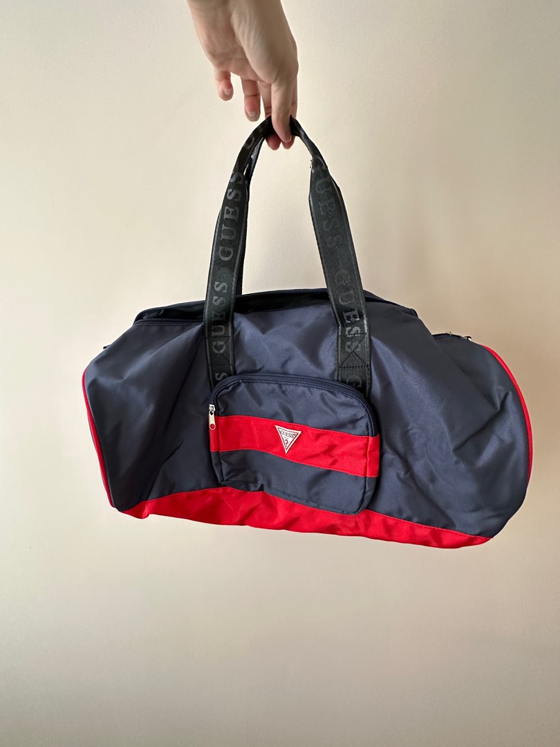BN Guess Duffel Bag, Men's Fashion, Bags, Sling Bags on Carousell