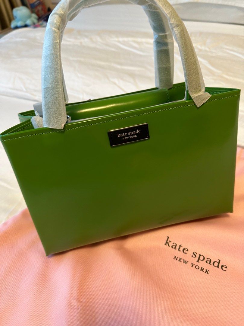 Kate Spade New York Sam Icon Nylon New Nylon Flap North/South Crossbody Ks  Green One Size