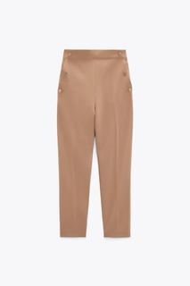 BNWT ZARA TROUSERS WITH BUTTONS