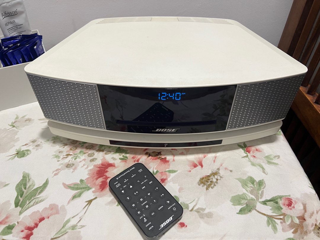Bose Wave Soundtouch IV (Arctic white Color, well used), Audio ...