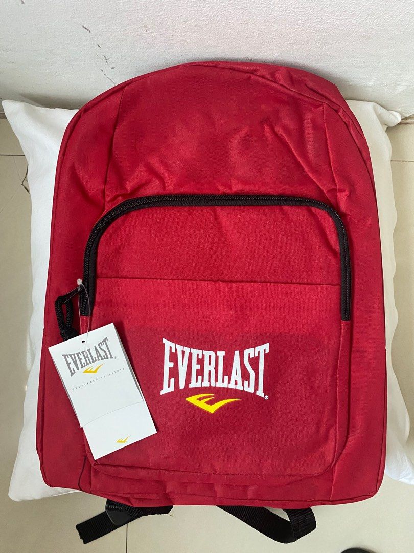 [BRAND NEW] Everlast Red Backpack (Category: Backpacks) located in Manila. Submitted by brycee10 (Listing ID 1251378913, Image 1). Description: .