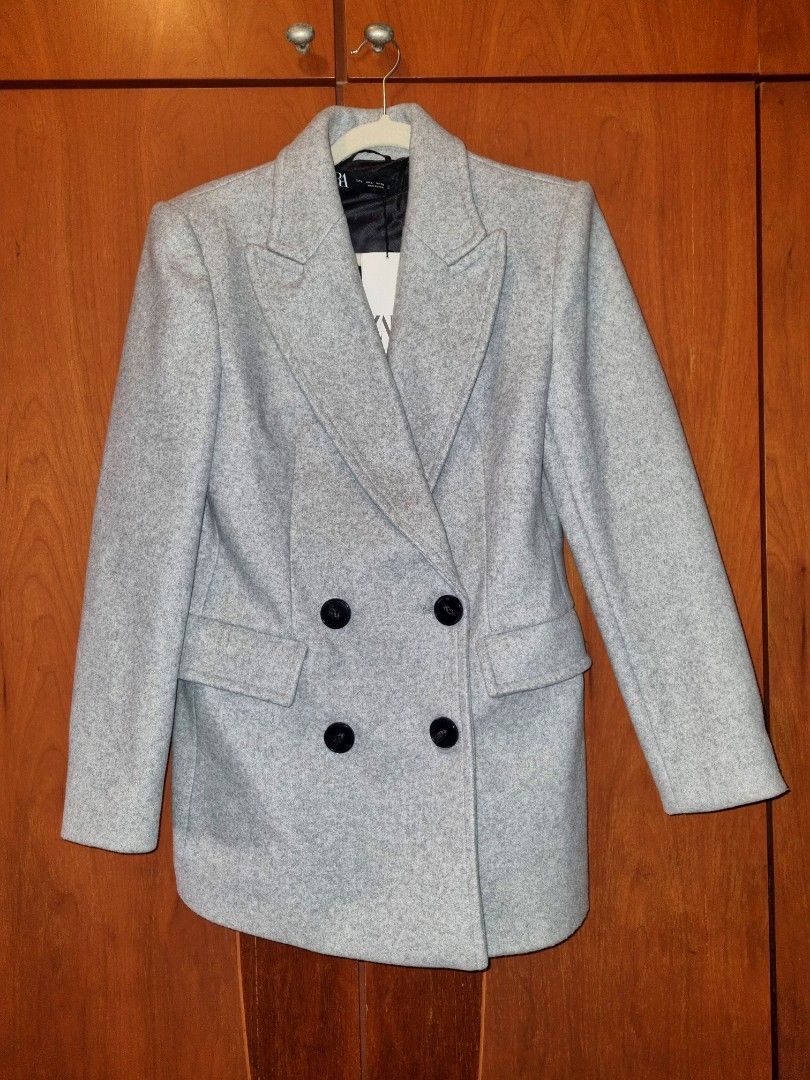 zara grey jacket
