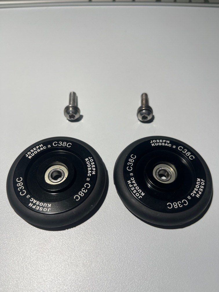 Easy Wheels Für Brompton - Leichte Aluminium Laufräder 82mm Für Faltrad