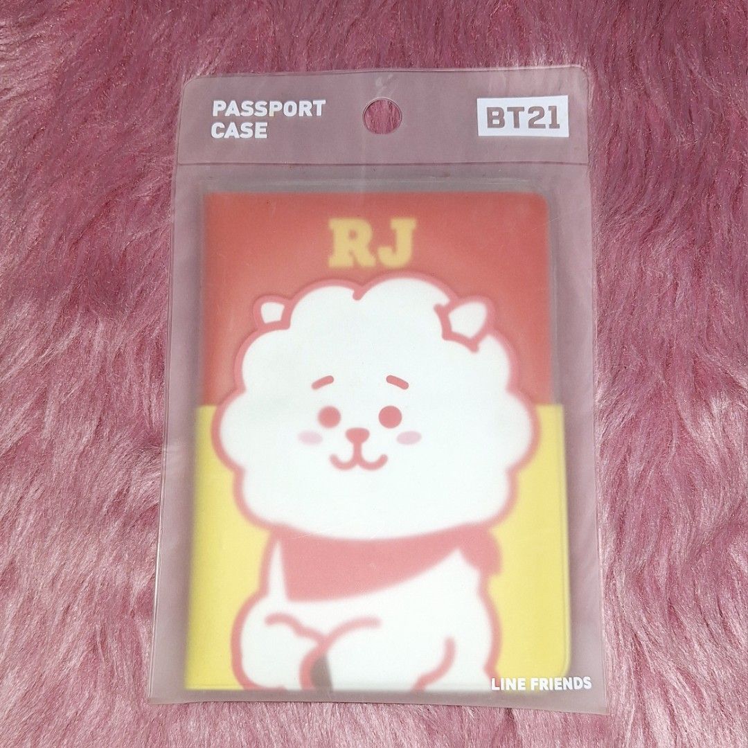 BT21 RJ Passport Case, Hobbies & Toys, Memorabilia & Collectibles, K
