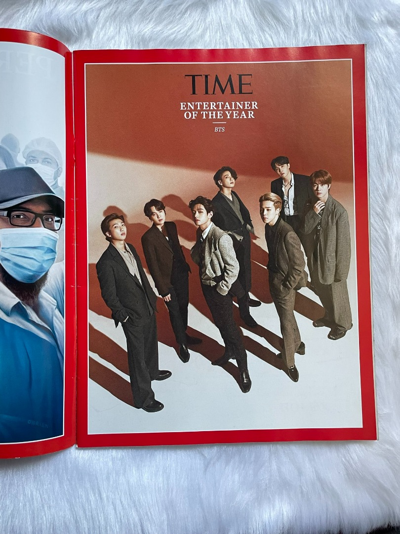 BTS - TIME Magazine December 2020, Hobbies & Toys, Memorabilia ...