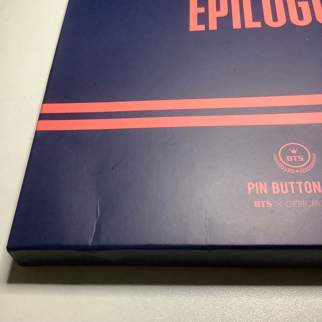 BTS EPILOGUE PIN BUTTON SET｜CD