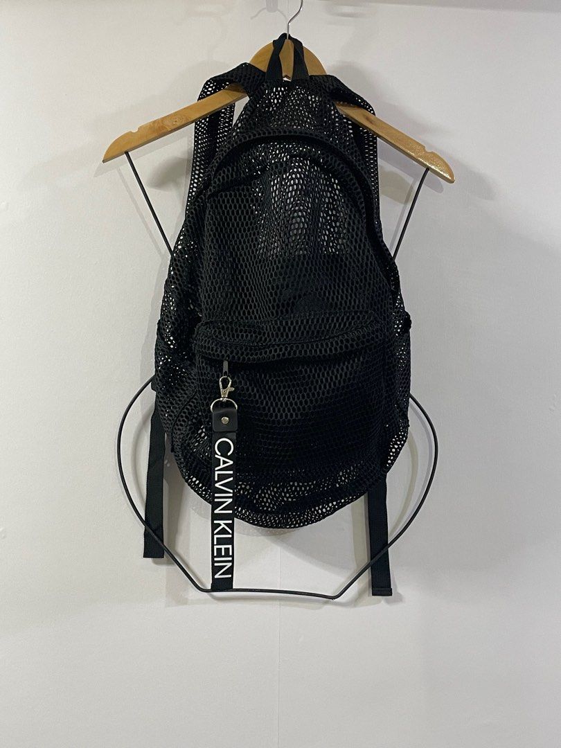 Calvin Klein Mesh Backpack on Carousell