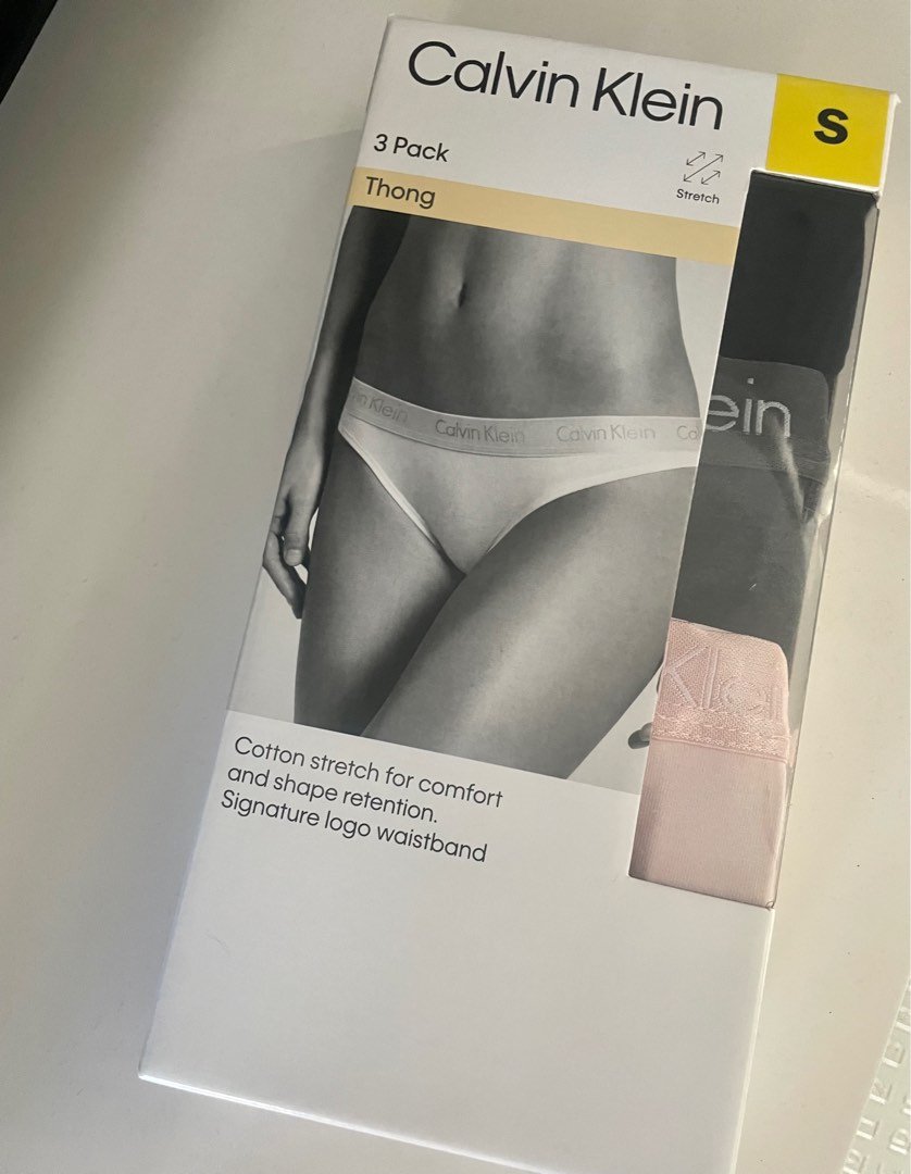 Calvin Klein thong T-back size S, 運動產品, 其他運動配件- Carousell