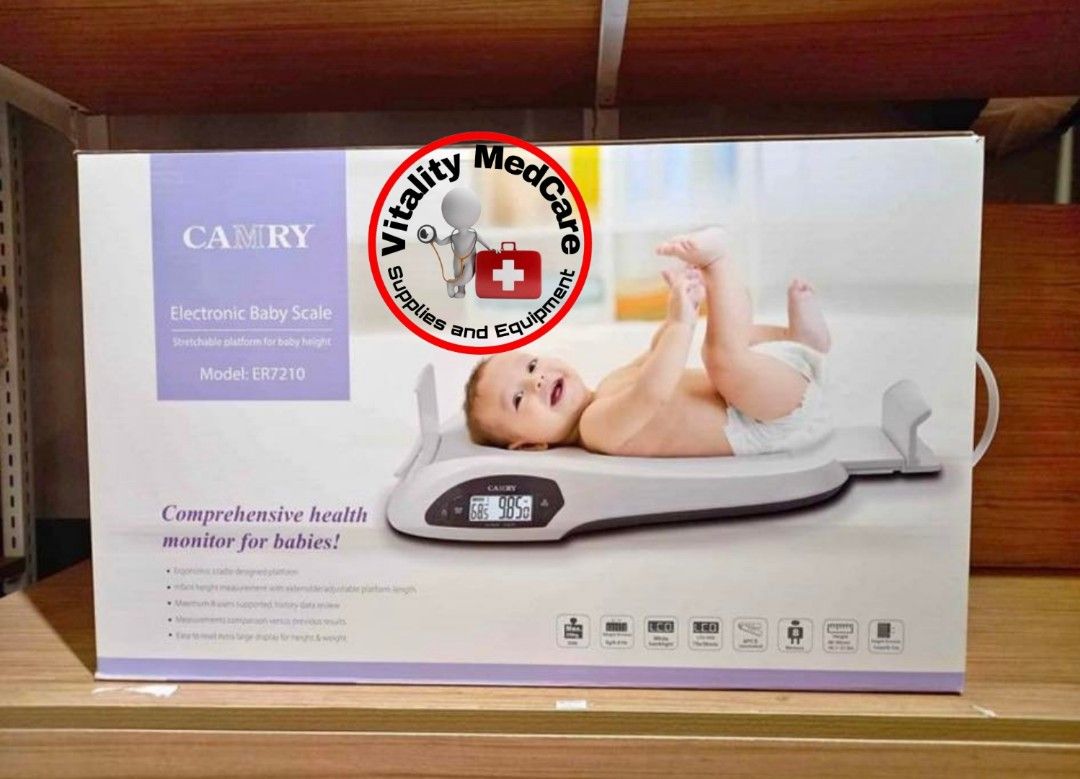 Camry Digital Baby Weighing Scale (Category: Health Monitors & Weighing Scales) located in Manila. Submitted by vitalitymedcare.se (Listing ID 1251420381, Image 2). Description: Depende po sa Courier if Magkano magiging Shipping Fee...