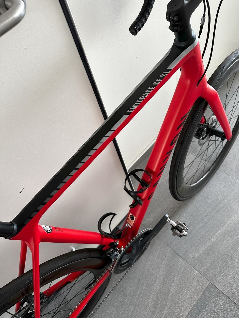 Canyon endurace hellfire red top
