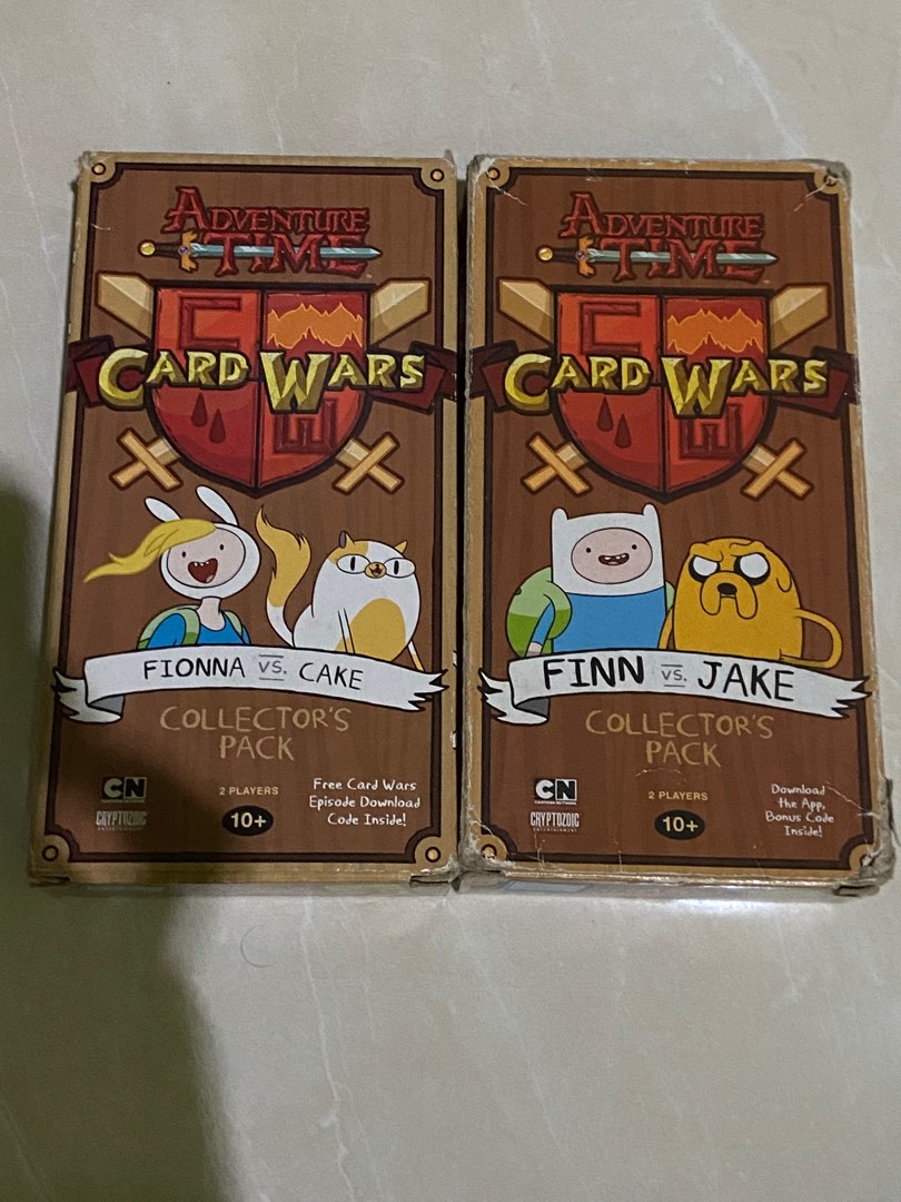 Adventure Time Card Wars: Fionna vs Cake, Board Game