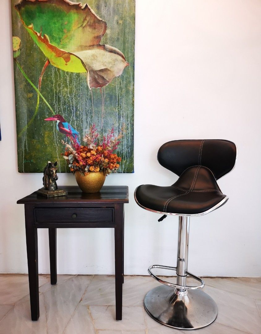 Bissett adjustable height swivel bar stool hotsell