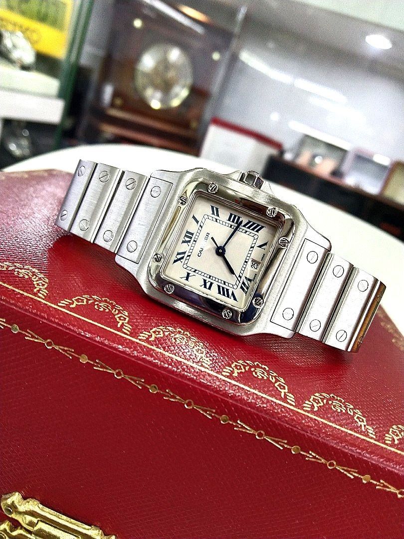 cartier santos galbee quartz
