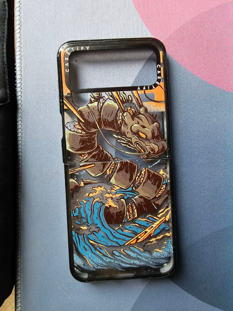 Casetify case for Z Flip 4, Mobile Phones & Gadgets, Mobile & Gadget