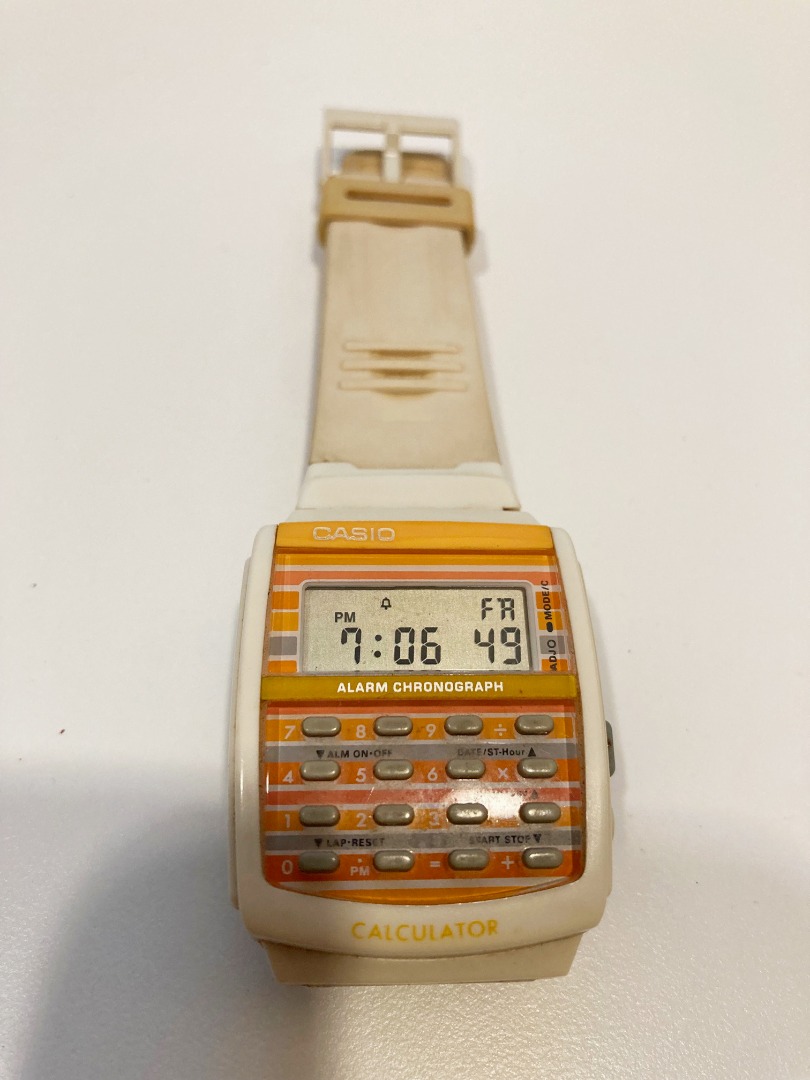 Casio calculator watch turn off alarm best sale