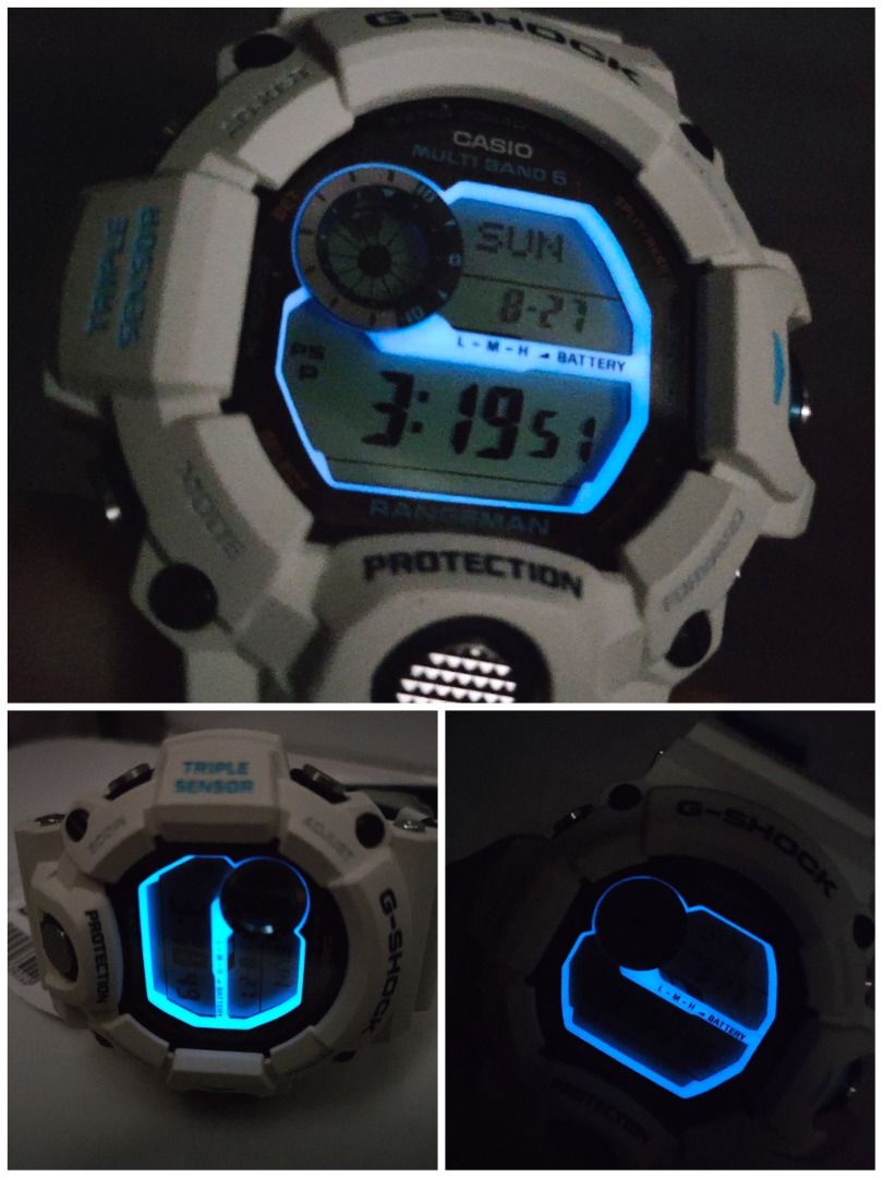 日本限量版]Casio G-Shock Rangeman GW-9408 北極熊貓人獨有夜光錶盤