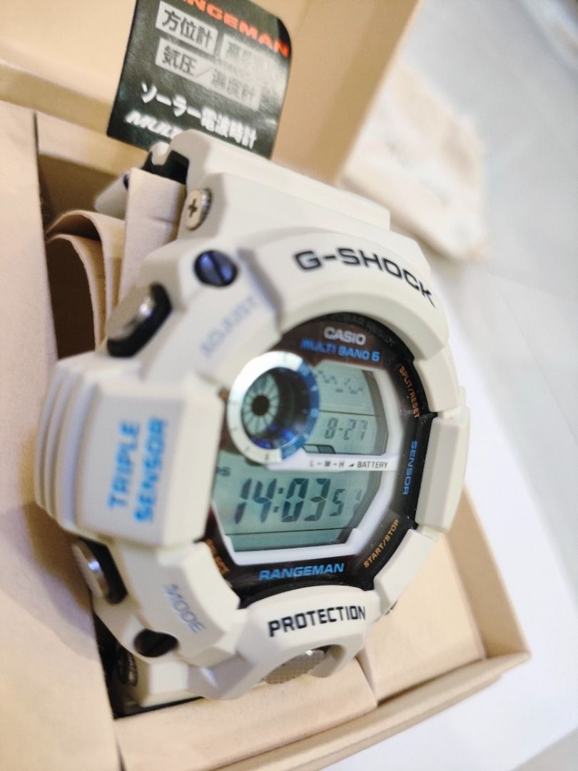 日本限量版]Casio G-Shock Rangeman GW-9408 北極熊貓人獨有夜光錶盤