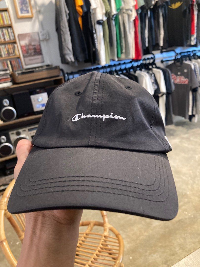 Champion best sale cap black