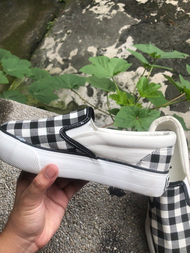 Checkerboard slip on shoes Babies Kids Babies Kids Fashion