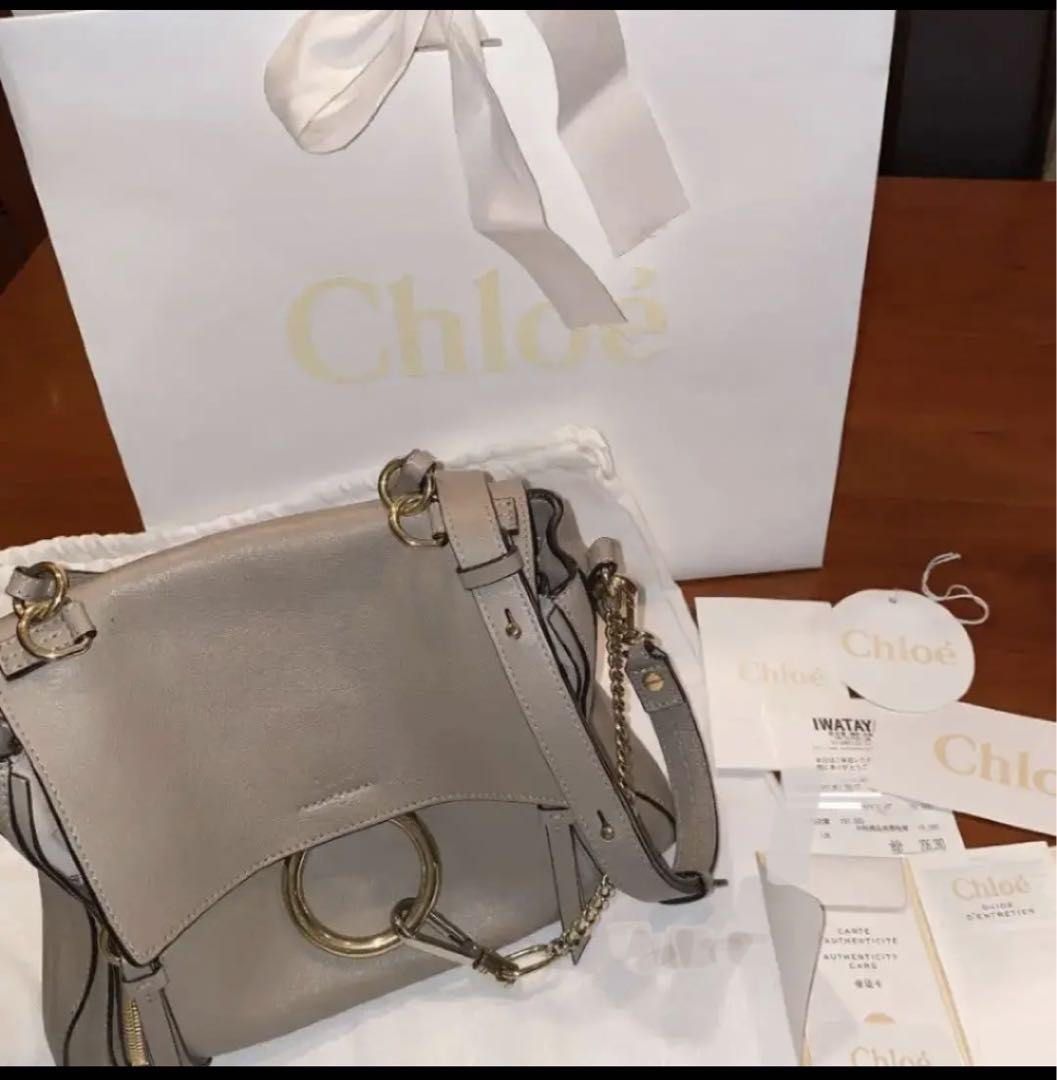 Chloe Faye small shoulder bag, Luxury, Bags & Wallets on Carousell