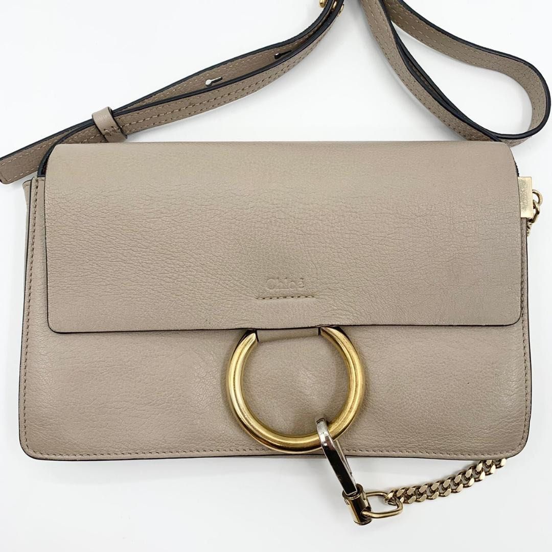 Chloe Faye small shoulder bag, Luxury, Bags & Wallets on Carousell