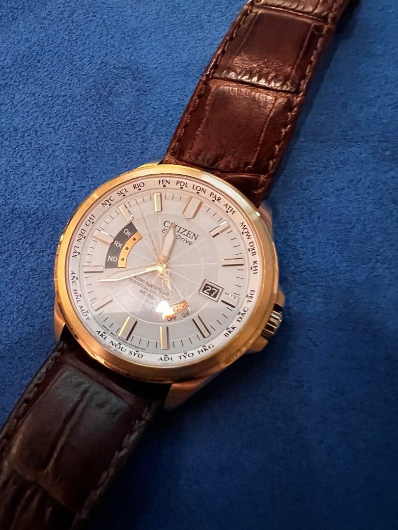 Adjusting time on citizen eco drive watch top