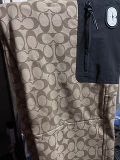 Coach mixed media Jogger Pants