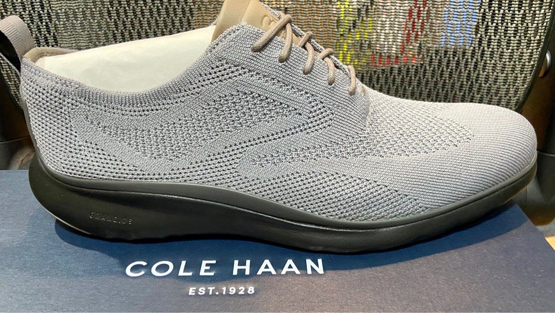 Cole Haan zerogrand Ironstone black 10m, Men's Fashion, Footwear